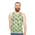 Watercolor Broccoli Unisex Tank Top - men