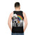 Retro Hail Satan Rainbow Unicorn Unisex Tank Top - men back