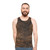 Brindle Animal Print Brown Brindle Dog Unisex Tank Top - men