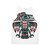 Haida raven totem unisex tank top - Back