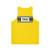 New York Yellow Taxi Off Duty Unisex Tank Top - Back