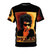Vintage-style t-shirt featuring a graphic inspired by legendary folk singer-songwriter Bob Dylan
