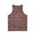 Brick wall unisex tank top - Back