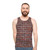 Brick wall unisex tank top - men