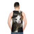 Unisex Nevermore Raven Tank Top - men back