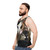 Unisex Nevermore Raven Tank Top - men side