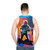 Gustavo Cerati Unisex Lollipop Low Poly Tank Top - men back