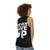 Never Give Up Unisex Tank Top - women back