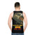 Unisex military veteran Vietnam war memorial tank top - men back