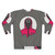 Squid Game Guard Sweatshirt with Iconic Geometric Pattern - Back