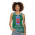 Brasso vintage enamel sign advert unisex tank top - women