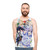 Neptunia CPUs Anime Inspired Unisex Tank Top - men