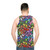 Neopets all over print unisex tank top - men back