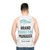 Brand Marketing Manager Unisex Tank Top - men back