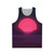 Neon sunset unisex synthwave tank top