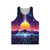 Neon Sunrise Unisex Retro Gaming Tank Top