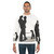 The Thin Man Vintage Sweatshirt with Black and White Silhouette of Nick and Nora Charles - men