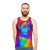 Brainstorm abstract graphic unisex tank top - men
