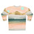 Spring Forest Lake Sweatshirt with Watercolor Effect Landscape Art - Back