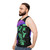 Neon Genesis Evangelion Retro Vintage Unisex Tank Top - men side