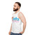 Unisex anime-style tank top - men side