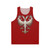 Nemanjic Dynasty Unisex Tank Top with White Eagle Symbol