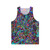 Psychedelic trippy unisex tank top