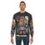 Retro space giants sci-fi sweatshirt with ambassador magma characters - men