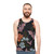 Botanical moths and night flowers unisex tank top - men