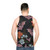 Botanical moths and night flowers unisex tank top - men back
