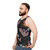 Botanical moths and night flowers unisex tank top - men side