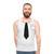 Necktie unisex tank top - men