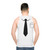 Necktie unisex tank top - men back
