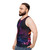 Dark fantasy "Boss of the Ring" unisex tank top with flame design - men side
