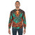 Sphynx Sweatshirt featuring a detailed cat skull graphic - men
