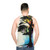 Natural Source Unisex Watercolor Artsy Tank Top - men back