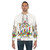 Sweatshirt featuring the iconic Sagrada Familia in Barcelona, Spain designed by Antoni Gaudi - men