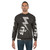 Spaceman Sweatshirt with Lightning Bolt and Star Design - men