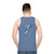 Narwhal Unisex Tank Top - men back