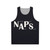 Napping king unisex tank top