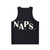 Napping king unisex tank top - Back