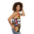 Retro-inspired unisex tank top - women side