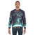 Space Grind Sweatshirt - Futuristic Skater Astronaut Abstract Design - men