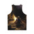 Bonfire Unisex Gaming Tank Top - Back
