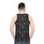 Bones Unisex Tank Top with Skull Pattern - men back