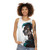 Unisex Naerys Smile Caracal Furry Tank Top - women