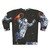 Space Dunk Sweatshirt featuring an astronaut basketball player dunking a ball - Back