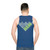 Bolliger Mabillard roller coaster unisex tank top - men back
