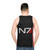 Mass Effect N7 Unisex Tank Top - men back