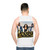 Unisex hip hop tank top featuring the N Dubz music group - men back